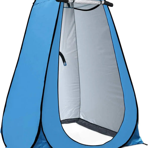 Blue  Pop Up Privacy Shower Tent