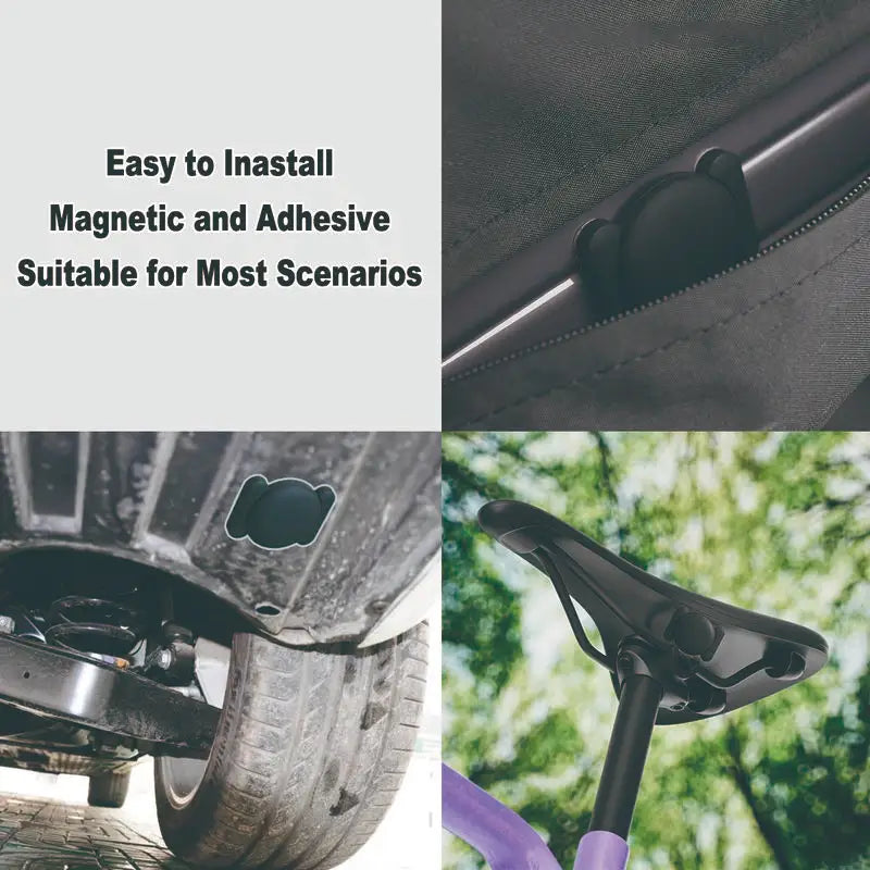 Subscription-Free Mini GPS Tracker Super Magnetic Car Locator Stealth Tracking Device 365-Day Battery Waterproof For Android Find My Device