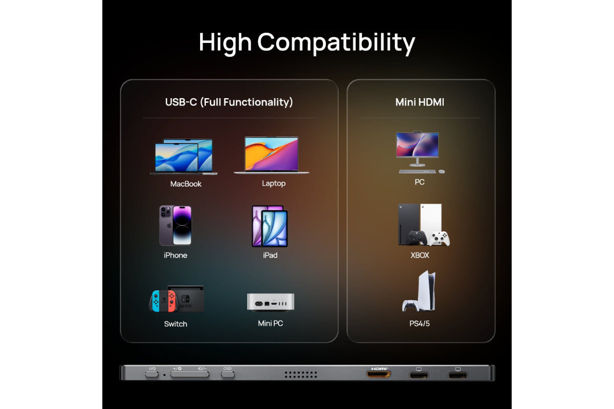 Arzopa A3CPro 13.3" FHD Portable Monitor | AZO1007