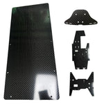 Customized Carbon Fiber CNC Cutting Plate Service DIY Carbon Fiber Sheet Plate CNC Machining Carbon fiber Custom CNC service