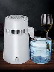 Load image into Gallery viewer, Amocart 4L Water Distiller Purifier Filter Dispenser Heating Drinking Bottle Softener  Stainless Steel Home Appliance for Offic
