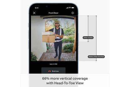 Ring Battery Video Doorbell | Satin Nickel