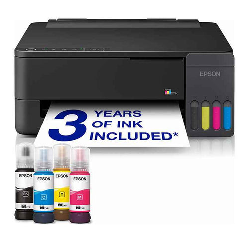 Epson EcoTank ET-1910 A4 Wi-Fi & AirPrint Ink Tank Printer | Black