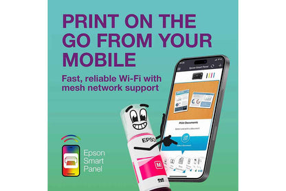 Epson EcoTank ET-1910 A4 Wi-Fi & AirPrint Ink Tank Printer | Black
