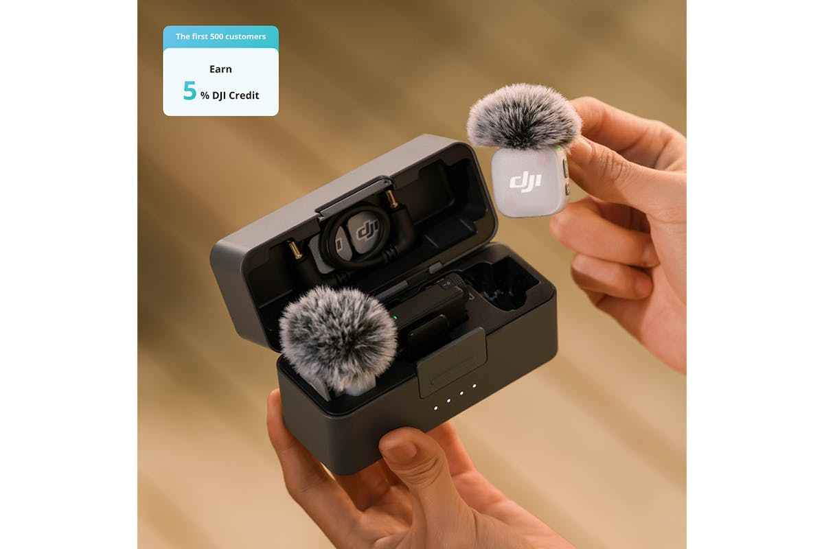 DJI Mic Mini 2 ( 2TX + 1RX + Charging Case)