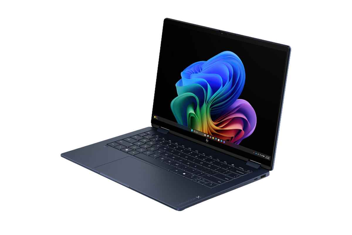 HP 14" OmniBook X Flip 2-in-1 AMD Ryzen AI 5 430 Laptop | 16GB | 512GB | Atmospheric Blue | AMD Radeon