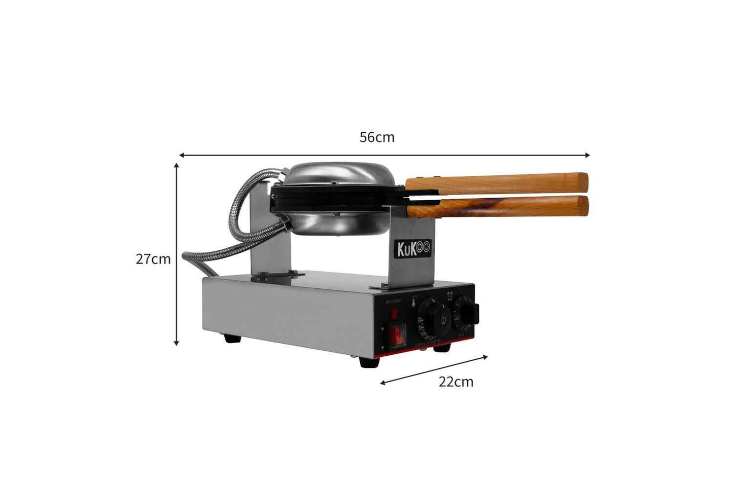 Monstershop 24322 - Kukoo Single Waffle Maker