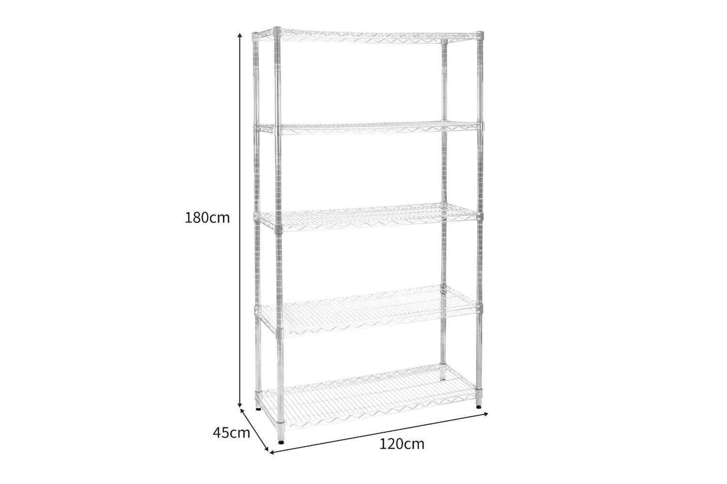 Monstershop 211622 - Kukoo Wire Racking - 45cm X 120cm X 180