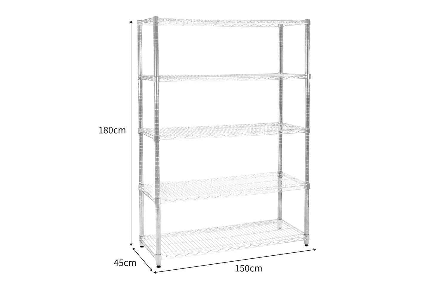 Monstershop 211623 - Kukoo Wire Racking - 45cm X 150cm X 180