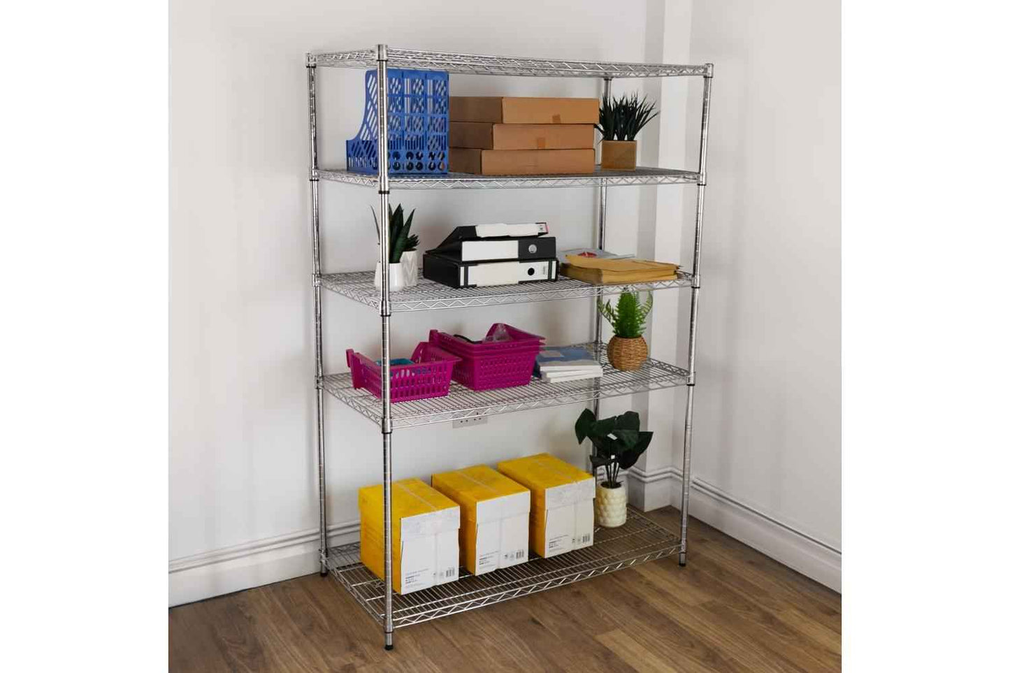 Monstershop 211624 - Kukoo Wire Racking - 60cm X 120cm X 180