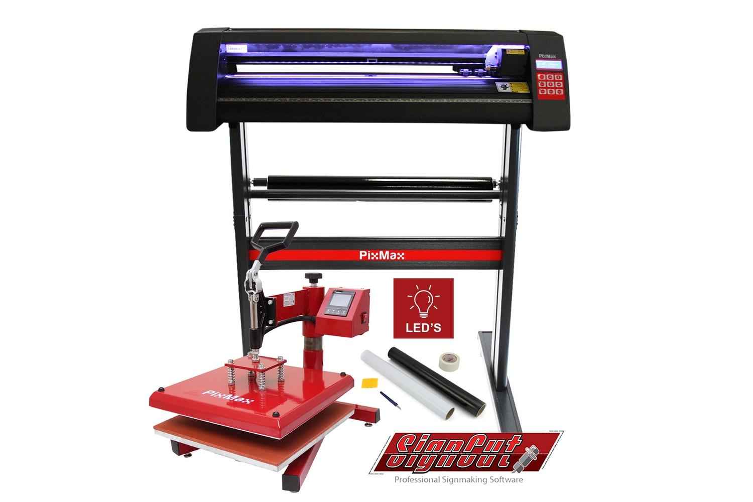 Monstershop 27182 - Led Vinyl Cutter With 38cm Swing Heat Pr