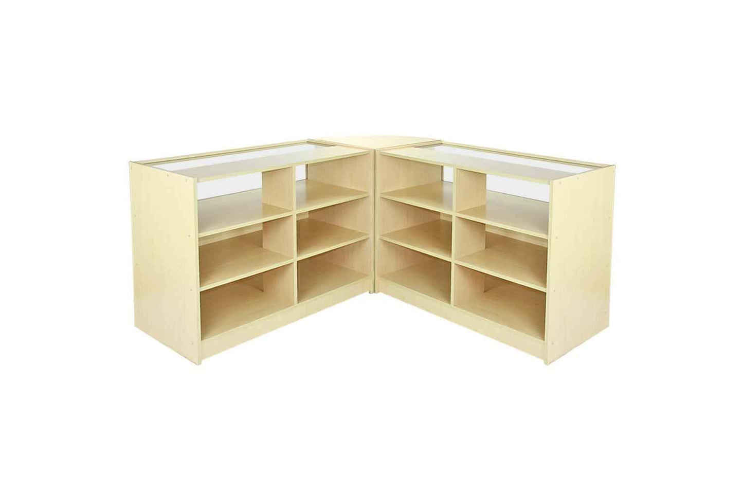 Monstershop 5001(2)#5005 - Libra Maple Shop Counter & Retail