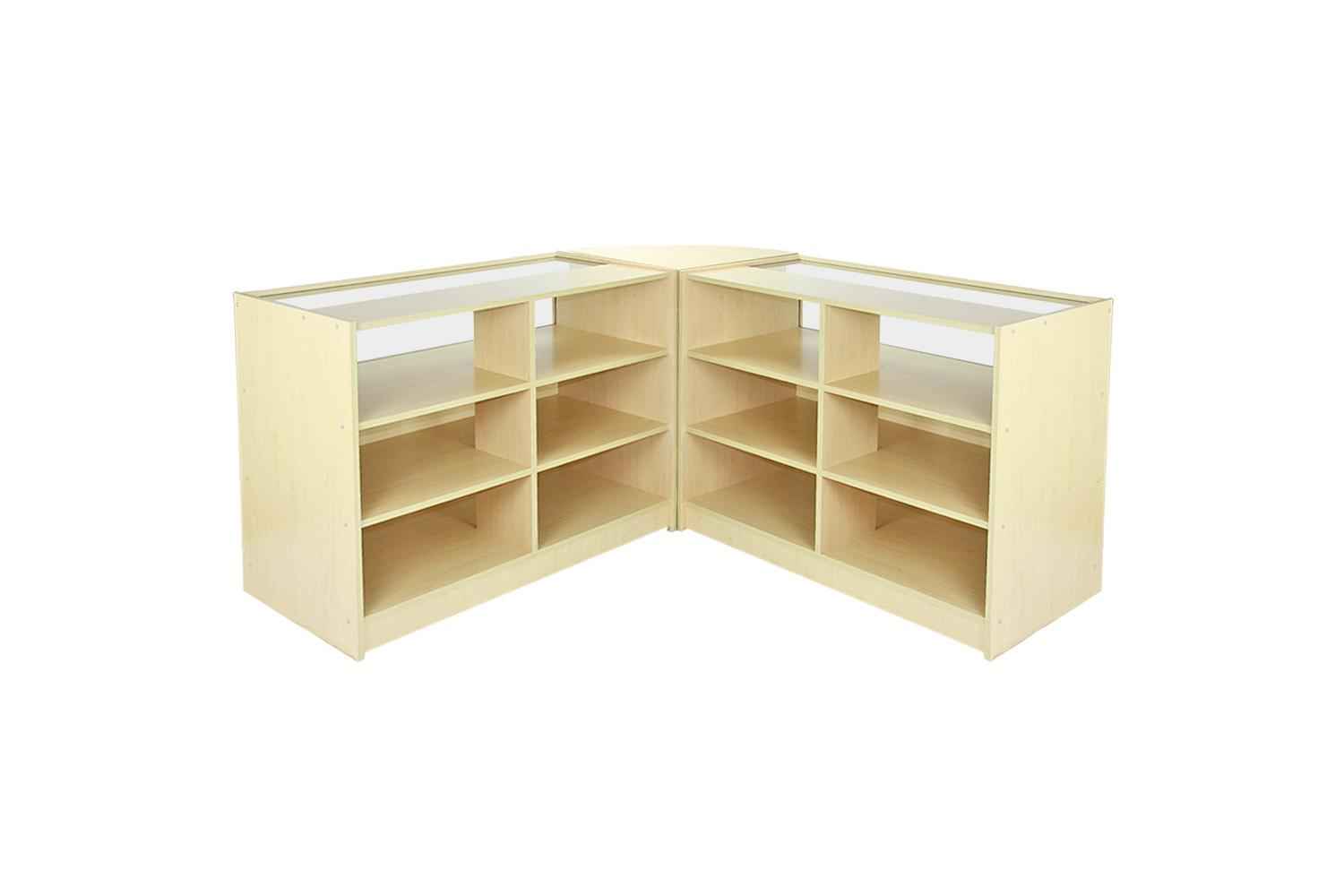 Monstershop 5001(2)#5005 - Libra Maple Shop Counter & Retail