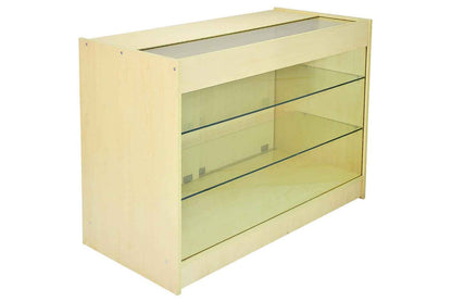 Monstershop 5003 - Maple Glazed Product Display Counter - K1