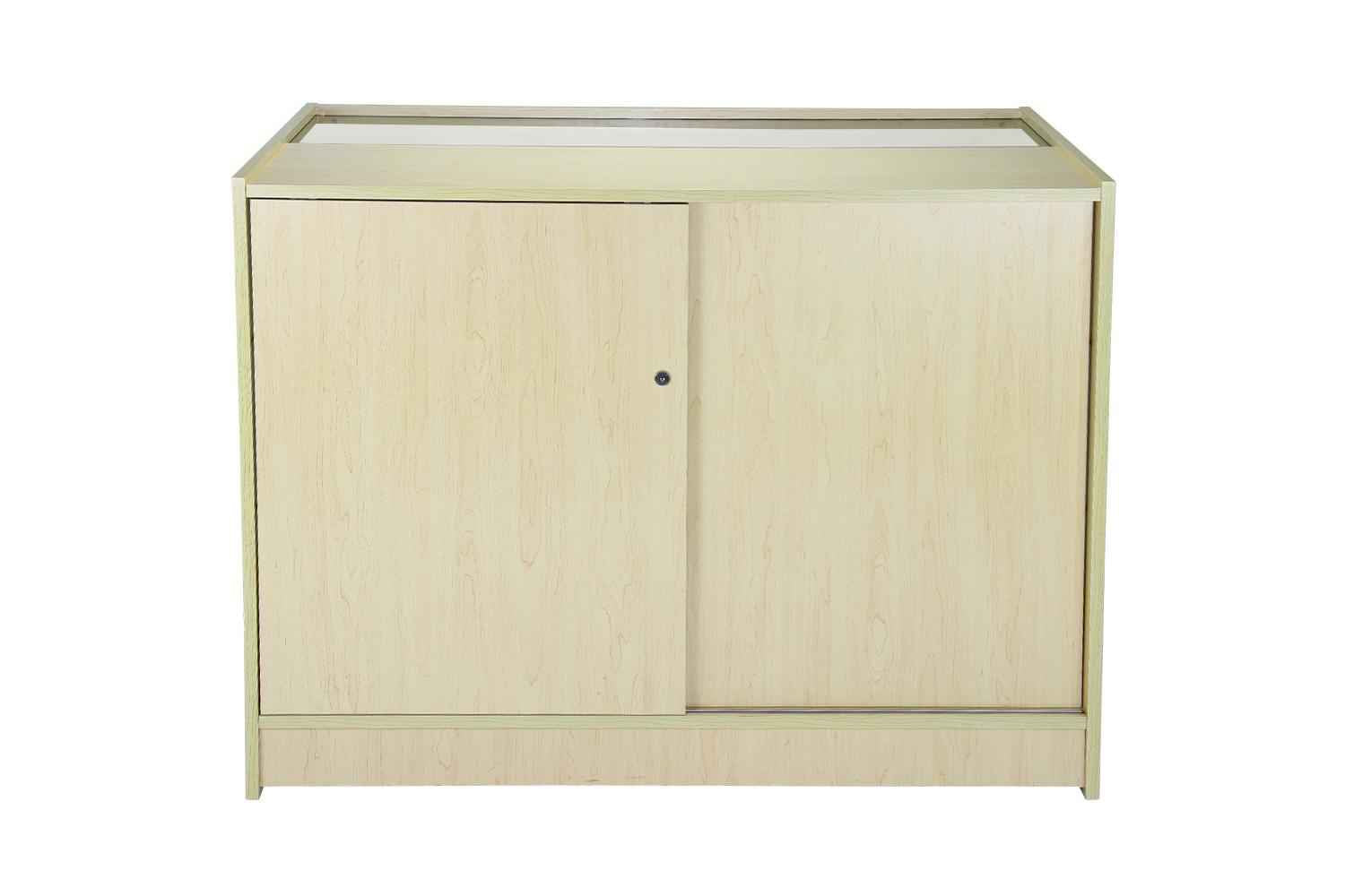 Monstershop 5003 - Maple Glazed Product Display Counter - K1