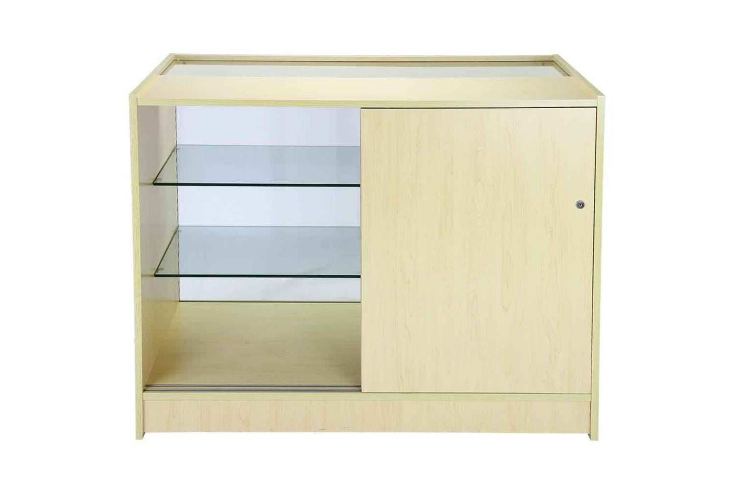 Monstershop 5003 - Maple Glazed Product Display Counter - K1
