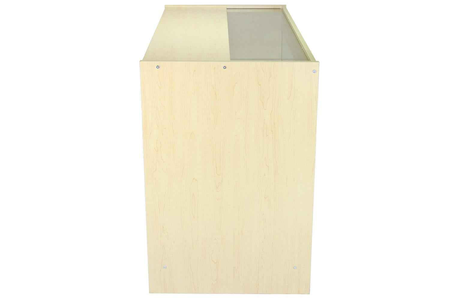 Monstershop 5003 - Maple Glazed Product Display Counter - K1