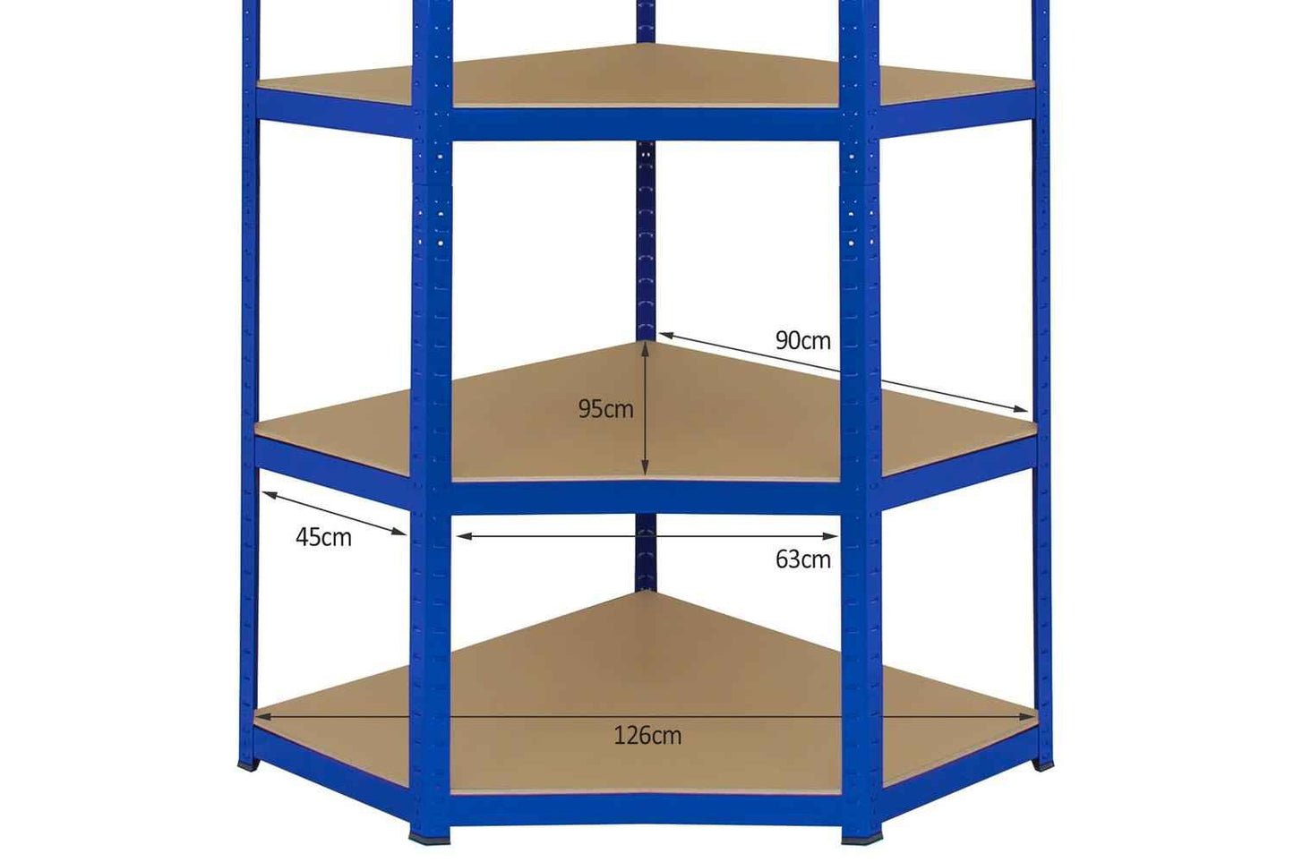 Monstershop 10683 - Monster Racking T-rax Corner Storage She