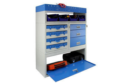Monstershop 23582 - Monster Racking Tempest Metal Van Shelvi