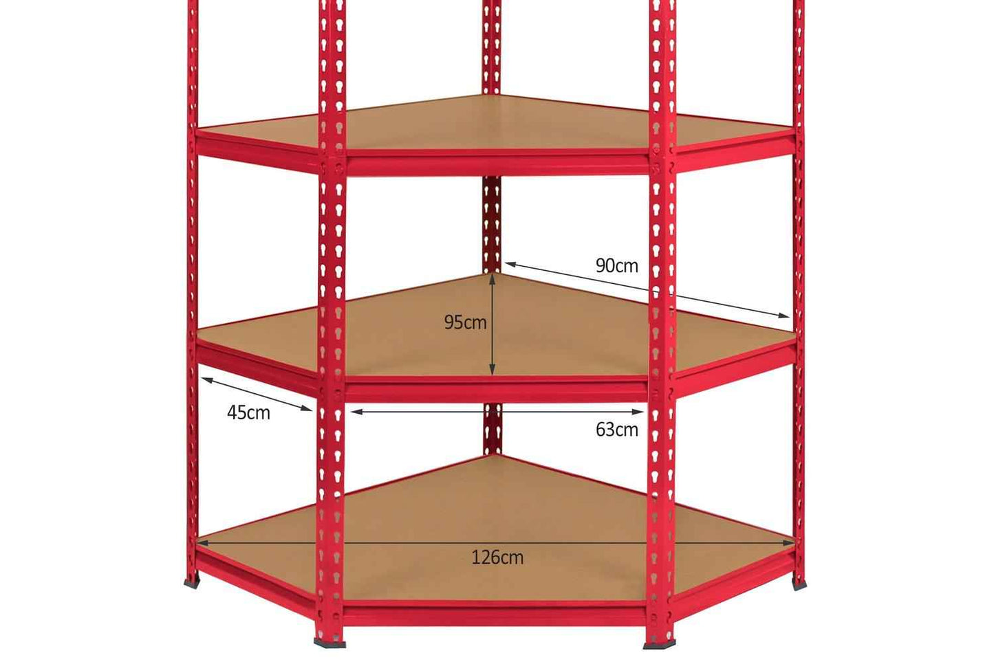 Monstershop 10682 - Monster Racking Z-rax Corner Storage She