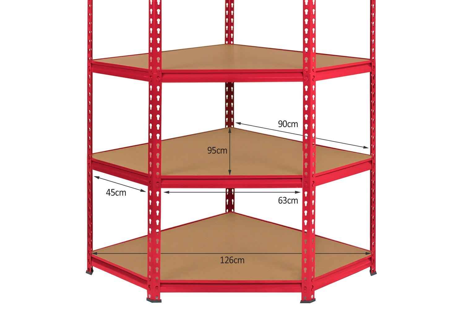 Monstershop 10682 - Monster Racking Z-rax Corner Storage She