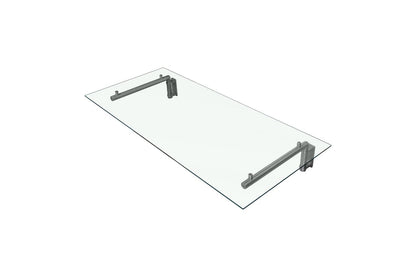Monstershop 23488 - Monstershop Glass Door Canopy & Brackets