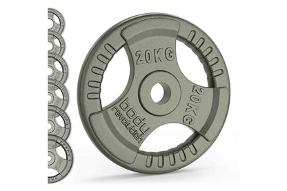 Olympic Tri Grip Cast Iron Weight Plates Pairs Sets 2 X 1.25kg
