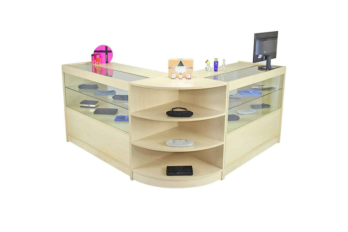 Monstershop 5002(2)#5005 - Orion Maple Shop Counter & Retail