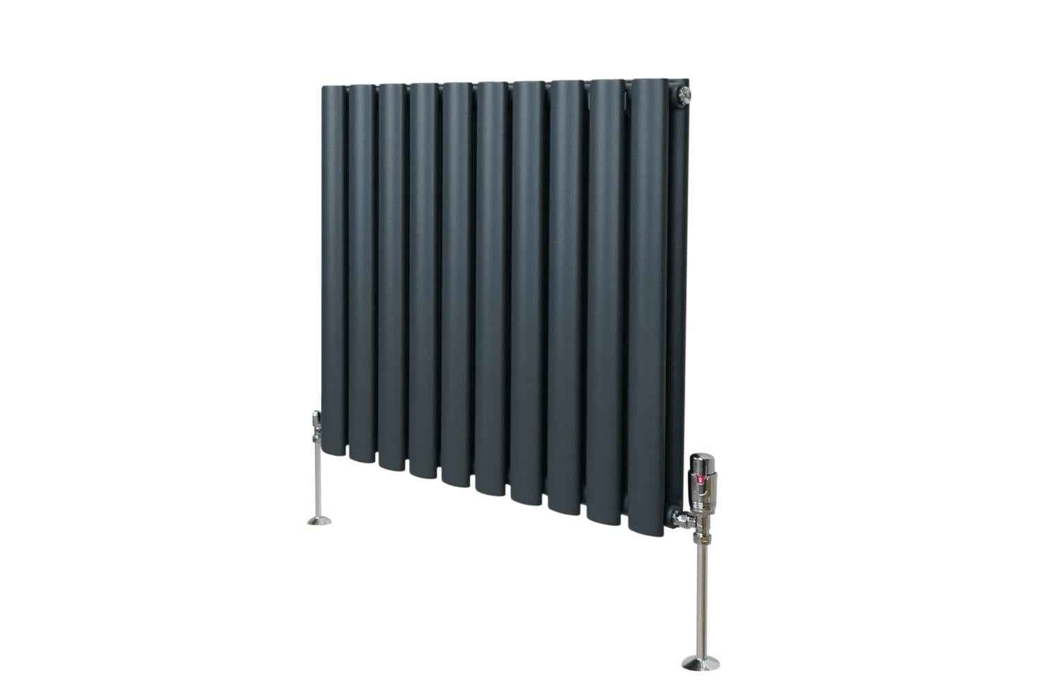 Monstershop 10729 - Oval Column Radiator & Valves - 600mm X