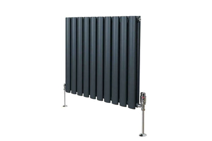 Monstershop 10729 - Oval Column Radiator & Valves - 600mm X