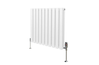 Monstershop 10730 - Oval Column Radiator & Valves - 600mm X