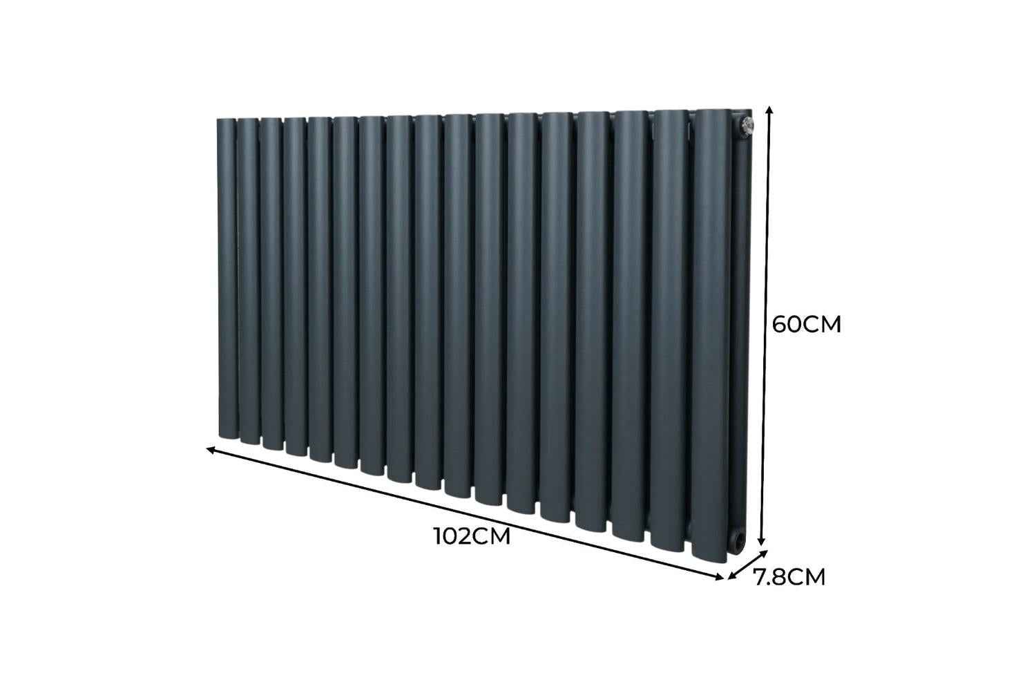 Monstershop 213013 - Oval Column Radiator  600mm X 1020mm