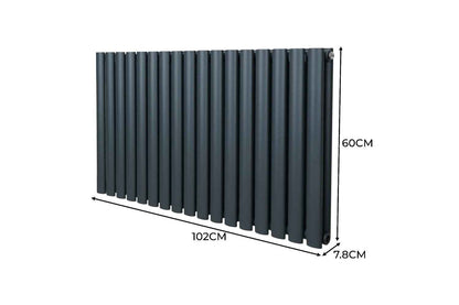 Monstershop 213013 - Oval Column Radiator  600mm X 1020mm