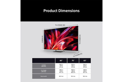 Sony 75" BRAVIA 9 II 4K True RGB LCD Smart TV (2026) | K75XR95M2PB.UKA