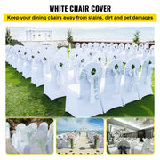 Bild in Galerie-Viewer laden, Amocart 12/30/50/100Pcs Wedding Chair Cover Spandex Stretch Slipcover for Restaurant Banquet Dining Party White Chair Cover
