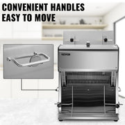 Bild in Galerie-Viewer laden, Amocart Commercial Bread Slicer Stainless Steel 12mm Blades Electric Bread Cutting Machine Kitchen Appliance Toast Processor
