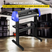 Load image into Gallery viewer, SucceBuy 28 Inch Vinyl Plotter Sign Cutting Machine Software Signmaster Windows Compatible System 20 Blades LCD Black for Crafts - AMOCART
