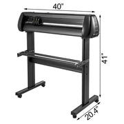 Load image into Gallery viewer, Amocart 34 Inch Vinyl Cutting Plotter Cutter Machine with 3 Blades SIGNMASTER Software Kit for Sign/Drawing/Decoration/Sticker
