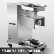 Load image into Gallery viewer, SucceBuy 500Kg/H Electric Meat Slicer 750W Commercial Meat Cutter 3mm Stainless Steel Blades Food Cutting Slicing Machine - AMOCART

