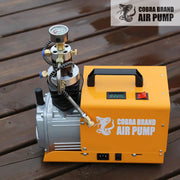 Load image into Gallery viewer, 4500Psi 300Bar 30MPA  220V 110V Pcp Air Compressor Electric High Pressure Pump for Pneumatic PCP Rifle Airgun Scuba Inflator
