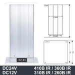 Electric Table Lift Tatami Column 12V 24V DC Motor Control Support Pillar Aluminum 100kg Load Adjustable Desk Platform Actuator