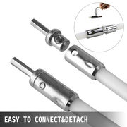 Load image into Gallery viewer, SucceBuy Chimney Sweep Kit 39in Nylon Chimney Rods and Brush Head Electric Drill Drive Sweeping Cleaning Tool for Fireplace
