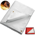 SucceBuy Welding Firesafe Fiberglass Blanket Emergency Survival Flame Retardant Safety Protective Equipment 8x10FT 10x10FT
