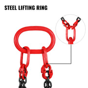 Load image into Gallery viewer, SucceBuy Lifting Chain Sling Lifts 5Tonne 1.5M 3M 4M X 5/16 Inch Heavy Duty With 4 Legs Grade Hooks and Adjuster G80 Alloy Steel - AMOCART
