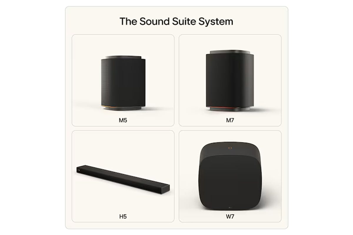 LG Sound Suite H7, W7 and M5 Bundle