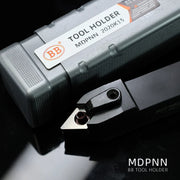 Load image into Gallery viewer, BB DNMG Insert MDPNN MDJNR MDQNR DNMG150404 External Lathe Turning Tool Holder Right Left Cutting Metal Steel 1616 2020 2525
