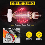 Amocart 2300W Electric Pipe Threader Handheld Household Galvanized Iron Pipe Sleeve Machine Industrial Threading Tool w/ 6 Dies