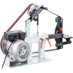 Amocart 1.5KW Belt Grinder Machine 2 x 82in Variable/Constant Speed 3 Mode Electric Belt Sander for Tool Polishing Knife Making