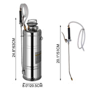 Load image into Gallery viewer, 4-12L Hand Powered Sprayer Stainless Steel Watering Spraying Sprinkling Atomizer Pump Home Ground Garden Cleaning Sprayer
