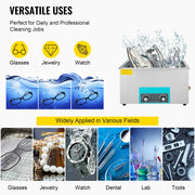 Load image into Gallery viewer, SucceBuy 3L 6L 10L 15L 22L 30L Electric Ultrasonic Cleaner Portable Washing Machine Lave-Dishes Ultrasound Home Office Appliance
